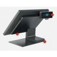 Écran tactile capacitif du terminal Yuno résistant aux chocs