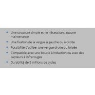Azn gestion de parking - barrière levante - vergue droite ou brisée - 5 millions de cycles_1