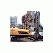 Benne preneuse pour excavation de paroi moulée - Modèles TG26, TG35 et TG40_1