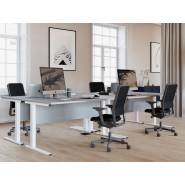 Bureau open space administratif contemporain - LOG IN - design adaptable et finitions variées_1