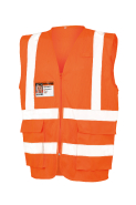 Gilet de sécurité en maille - Réf: R479X - Polyester avec bandes réfléchissantes, poches multiples et boucle radio_1