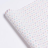 Papier cadeau cubes multicolores en 0,70x100 m_1