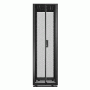 Baie EasyRack 600mm/42U/1000mm avec toit, sans panneau latéral, roulettes, noir_1
