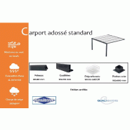 Carport adossé standard - 2000 / 6500_1