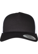 Casquette trucker rétro bicolore - Réf: FL6506T - FLEXFIT - 5 panneaux - Snapback_1