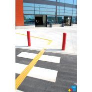 Milan MTA - Bande de guidage pour malvoyants à coller ou autocollante - Oré Peinture - Épaisseur 8 mm_1