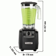Mixeur haute performance HBH550 FURY - 1,8 L - 1,2 kW | Hamilton beach_1