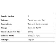 Purgeur automatique sans perte d'air - Topring - 6746 SCFM - 59.256_1