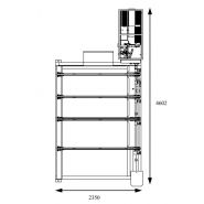 R 300 num - Machine pour palettes - Platon - Tronçonnage des dés - Hauteur : 1730 mm_1