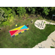Tapis cardio avec zones définies et application Freetness - LA PISTA_2