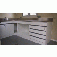 Bungalow de chantier / monobloc / laboratoire / aménagé_2