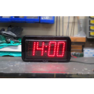 Horloge numérique étanche IP66 à LED rouge, avec antenne GPS en option - Huchez - RA10 R_1