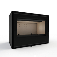 Pack insert Ecodesign Viseu-C-695-S - 7.3KW avec ventilation et cadre 3 côtés en acier_1