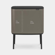 Poubelle Brabantia Bo Touch Bin - 23 + 11 litres - Platinum UGS316142_1