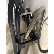 Support vélo anti-chute avec spirales pour 6 à 10 emplacements