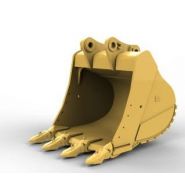 573-4983 godet d'excavation à usage très intensif - caterpillar finance france - 1 200 mm (47 in) - capacité 1.2 m³_1