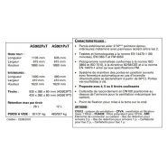 As901p6t - armoire de sécurité pour produits inflammables - delahaye - capacité 130 l_1