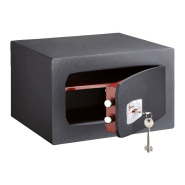 Coffre-fort Frontenac 2 - 2 pênes - serrure de sécurité double panneton - finition époxy noir - garantie 5 ans_1