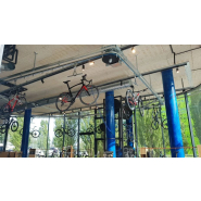 Convoyeur aérien pour agencement de magasin_1