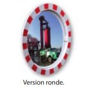 Miroir industriel en acrylique - Sécurité pour sites industriels et aires de stockage - Angles de vision 90° ou 180°_1