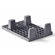 Palette en plastique légère - PLANETPAL MIX 40A60 MR4F - 400x600 mm - Ref PA-LE-0088_1