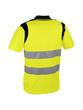 Polo jaune haute-visibilité - 100% polyester, 150 g/m², bandes rétro-réfléchissantes_1