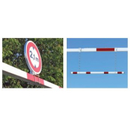 Portique en tube d'acier fixe ou réglable de 2200 mm à 3570 mm - Hauteur hors sol et largeurs de voie variées_1