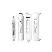 Renouvellement MiniKit Hybride Osmodyn® - Pré-filtre Charbon actif KDF, Pré-Filtre à sédiment 5 microns, Post-filtre minéralisant végétal coco, Membranes à osmose inverse encapsulée Renouvellement MiniKit Hybride Osmodyn® - Pré-filtre Charbon actif KDF, Pré-Filtre à sédiment 5 microns, Post-filtre minéralisant végétal coco, Membranes à osmose inverse encapsulée