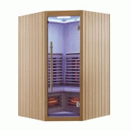 SAUNA INFRAROUGE BOREAL® SIGNATURE 130C D'ANGLE À SPECTRE COMPLET - 130X130X205_1