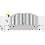 400 opérateur hydraulique 230V - pour portails battants jusqu'à 7m - usage collectif, tertiaire ou industriel_1