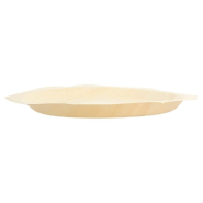 Assiette octogonale bois de peuplier Ø26x2,2cm - par 50_1