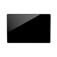 CAMPAVER Nativ Radiateur connecté Horizontal 1000W Verre massif Noir astrakan - Intuis - K161123_1