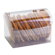 Coffret transparent 10x7x7.5cm - par 10 - pour bonbons, biscuits, billes de savon_1