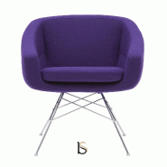 Fauteuil AIKO - Softline - Feld Mauve 581_1