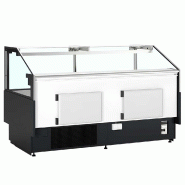 Vitrine comptoir spécial poisson 1875 mm noire -1 à +5 °C | TEFCOLD SOCA-F18790B_1