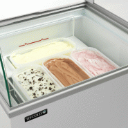 Congélateur à crème glacée avec couvercle de service - 165 L | Tefcold - IC201SCSO_1