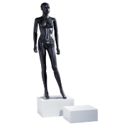 Podiums - set de 2 - L60xP45xH30cm + L50xP40xH20cm - épaisseur 12mm - blanc mat_1
