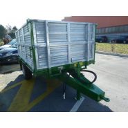 Remorque agricole VCR40 P2 - trilatérale rabattable - Vendrame - charge 5000 kg - PTAC 50 quintaux_1