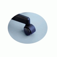 Vitrine eco 100 sur pieds - intérieur - épaisseur 18mm - de 2 à 9 A4 - cadre aluminium anodisé argent_1