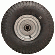 15x6.00-6 Roues de tondeuse à gazon 4ply P332 pneu sur jante 20mm roulements (lot de 4)_1