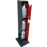 Borne press’n clean pour pmr - actiwork - possède une double commande au coude (haccp) et à pédale_1