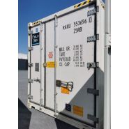 Container frigorifique REEFER 20 pieds High Cube - Température -25°C à 25°C - Volume 37 m³ - Charge admissible 28000 kg_1