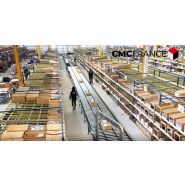 Convoyeur à rouleaux et à bandes - Fabrication et installation sur mesure - CMC France_1