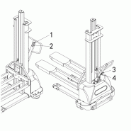 Gerbeur électrique automoteur à chargement automatique CDD05B - 0,5T - 1,5M - hydraulique moderne_1