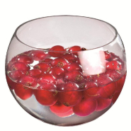 Mini verrine sphère plastique transparent 30 ml - par 10_1