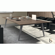 Table de réunion multi-plateaux Pigreco - MARTEX - Blanc, Anthracite, 300_1