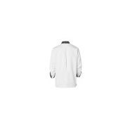 27403601488 - Veste de cuisine Molinel - col kimono - look moderne avec soufflet dos en maille_1