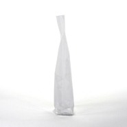 Sachet transparent avec fond en polypropylène 10x22cm - par 100_1