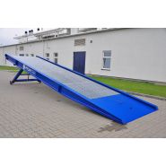 Type PARP - Rampe d'accès mobile pour conteneur - Promstahl - largeur 2360 mm - capacité 7t/10t - acier antidérapant_1