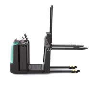 Chariot préparateur de commandes au sol VELIA ES OPB12N2F - 1200 kg - électrique - fourches élevables_1